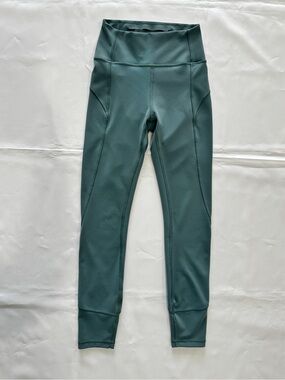 Lululemon Grey Eucalyptus High Rise Leggings Size 2
